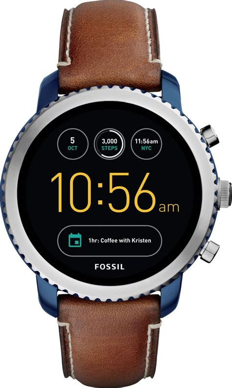 smart watch by fossil